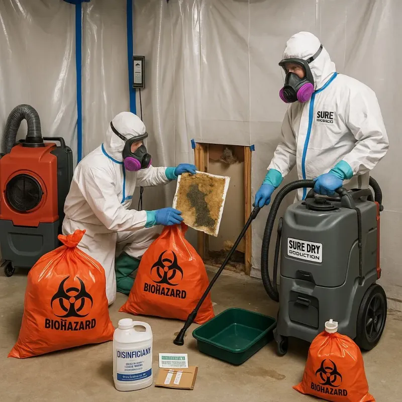 Contaminated Water Handling Protocols process in Volo, IL