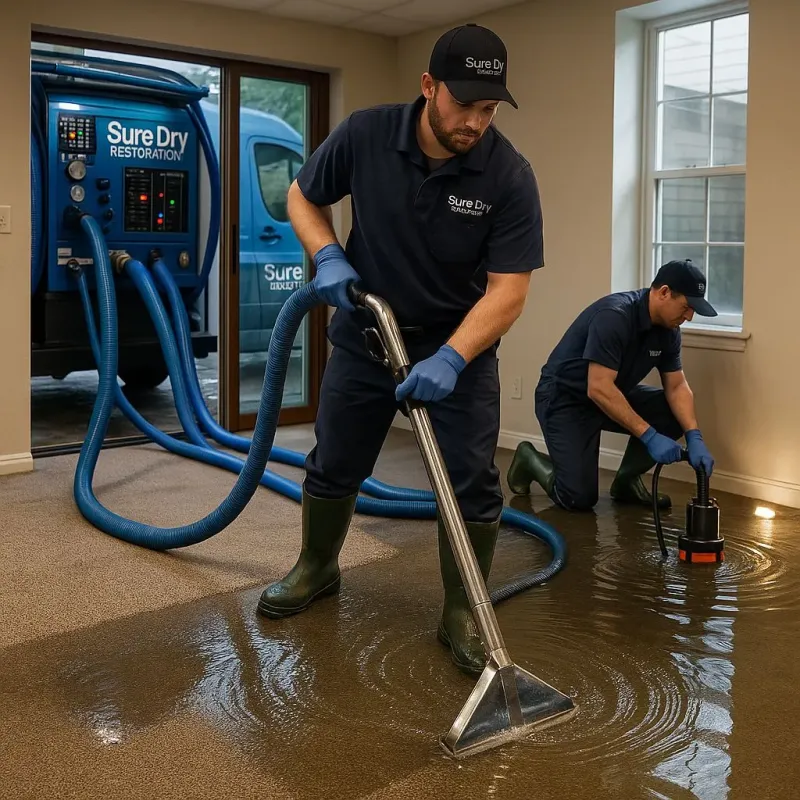 Water Extraction and Removal process in Volo, IL